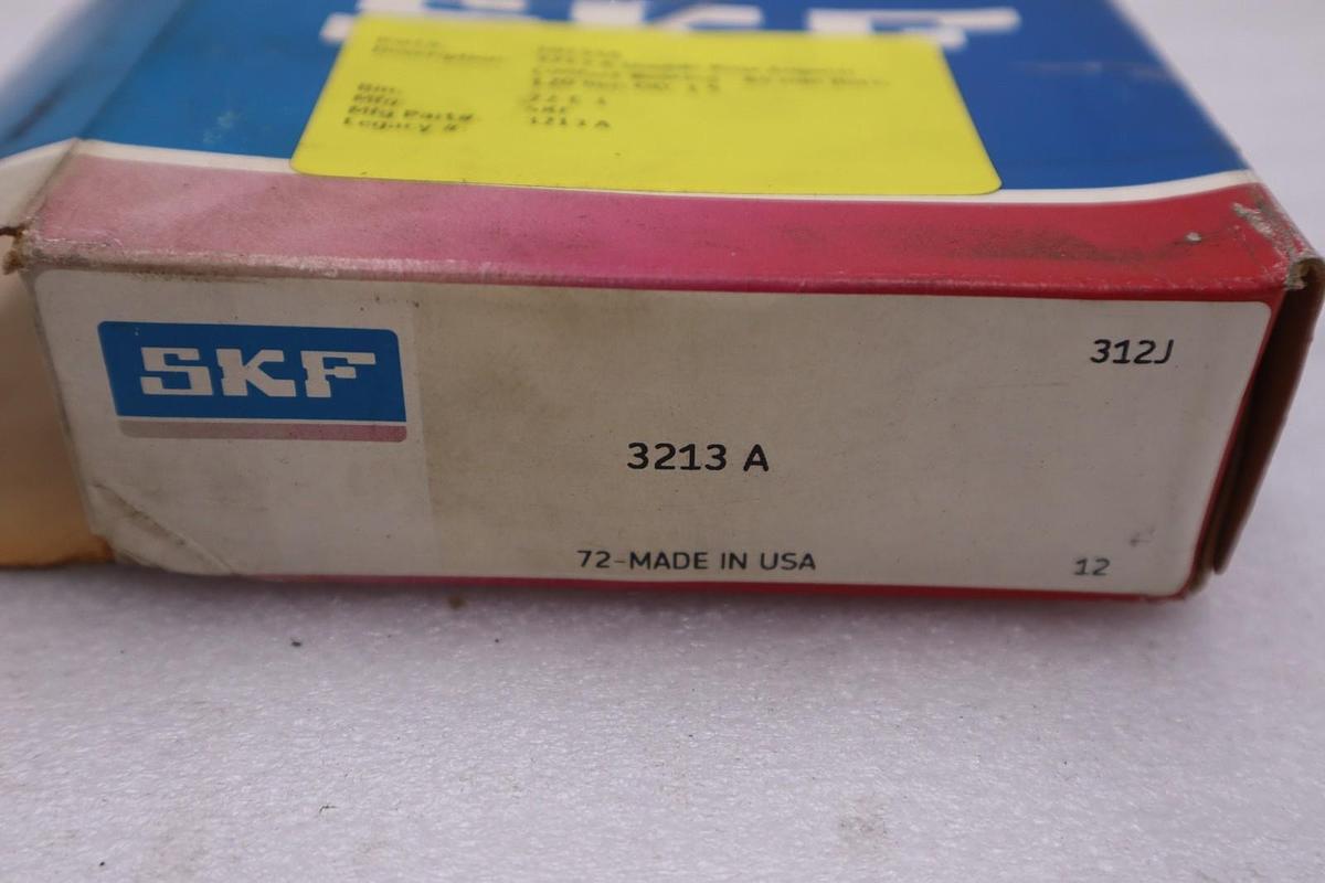 Used NEW OPEN BOX SKF 3213 A Double Row Angular Contact Bearing STK K-3242CC