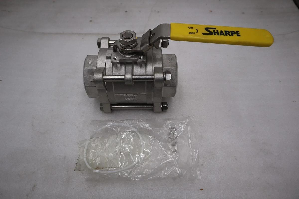 Used Sharpe 53036 Series 208 Ball Valve CF8M 1000 C.W.P - STOCK GF537