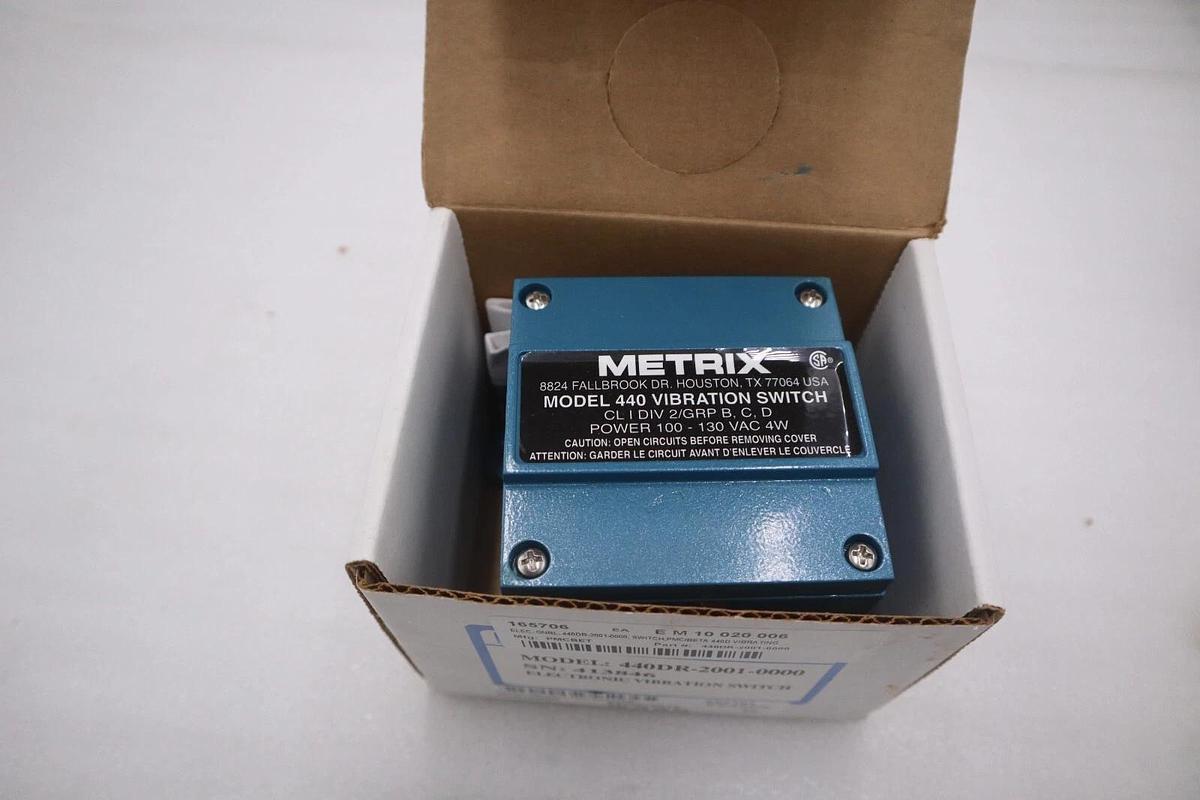 METRIX VIBRATION 440DR-2001-0000 / 440DR20010000 (BRAND NEW) STOCK G694