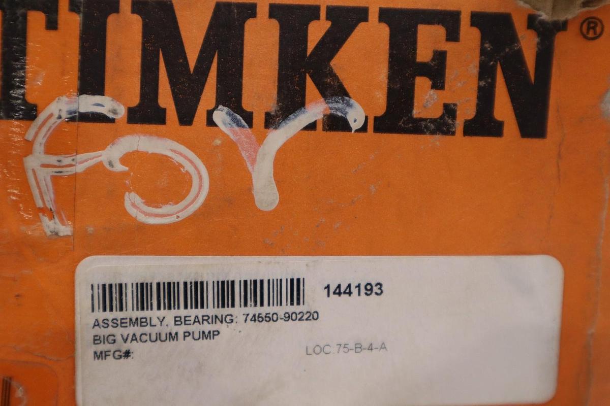 Used TIMKEN 74550-90220 / 7455090220 TAPERED ROLLER BEARING (NEW IN BOX) #1532CC