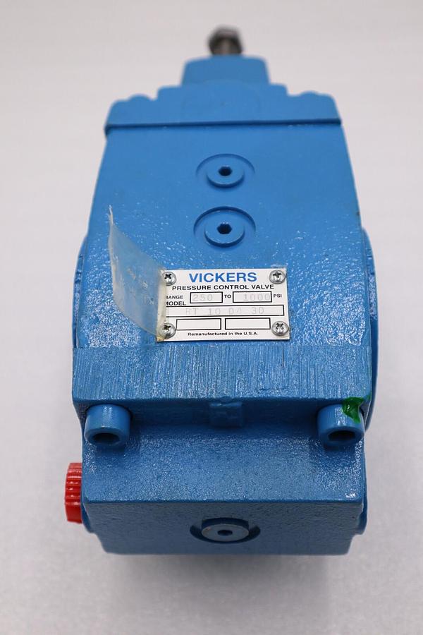 Used NEW OPEN BOX RT 10 D4 30 VICKERS PRESSURE CONTROL VALVE RT10D430 STOCK 2428-A