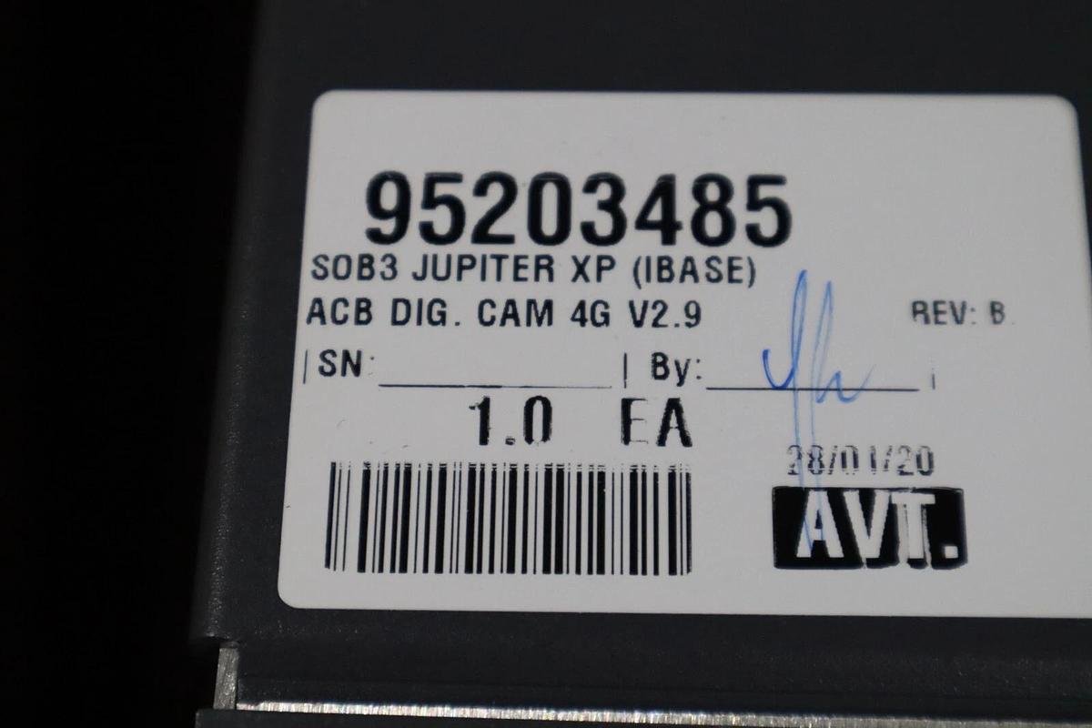 Used AVT 95203485 SOB3 JUPITER XP (IBASE) ACB DIG. CAM 4G V2.9 STOCK 1442A