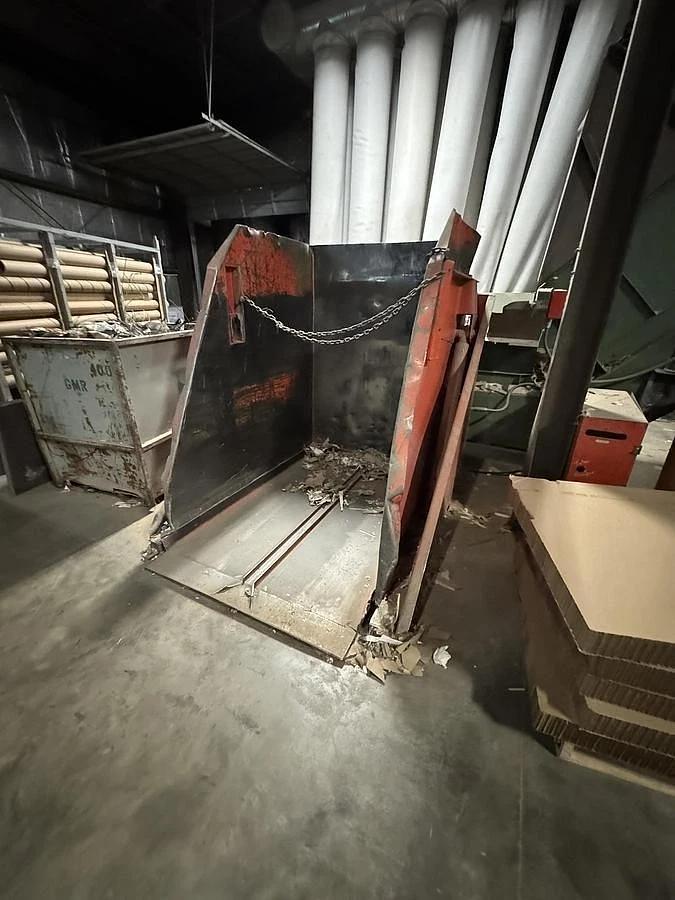 Used MAREN COMPLETE SHREDDING & BALING SYSTEM BALER SHREDDER SYSTEM WITH DUMP