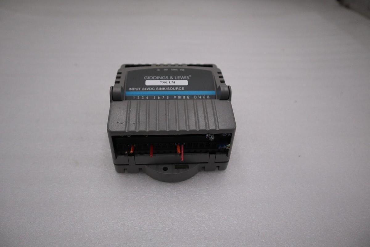 Used Giddings & Lewis M.1300.7372 R1 Input Module 24VDC SINK/SOURCE STOCK 5162A