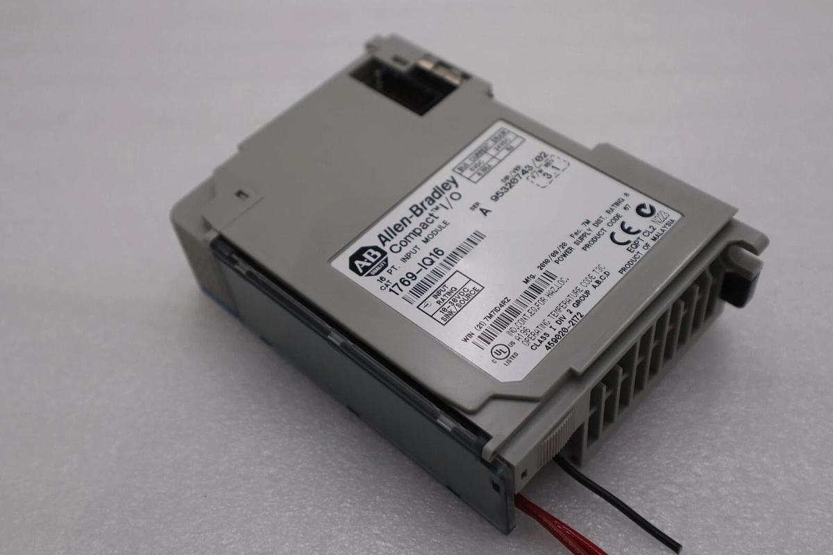 Used ALLEN-BRADLEY 1769-IQ16 SERIES A 16 PT. INPUT MODULE STOCK #K-1563C