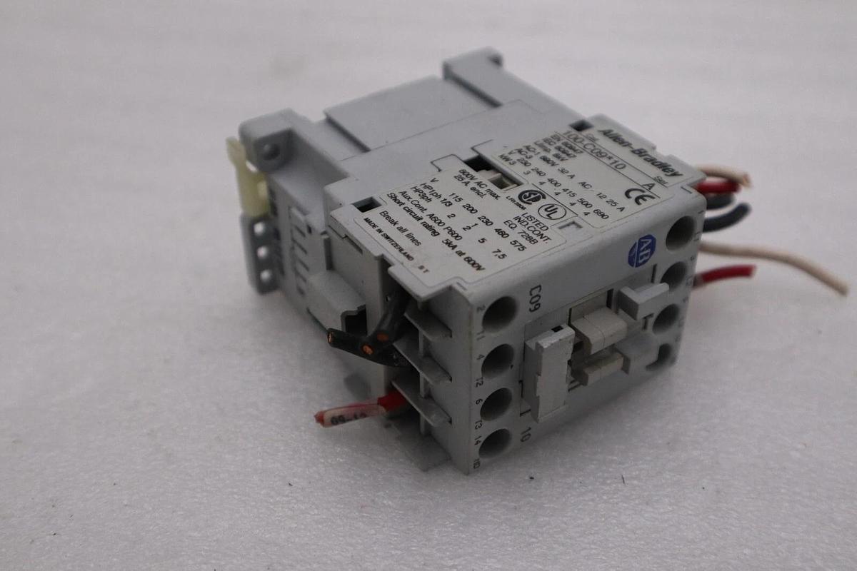 Used ALLEN BRADLEY 100-C09*10 SER A CONTACTOR AB STOCK K-447-A