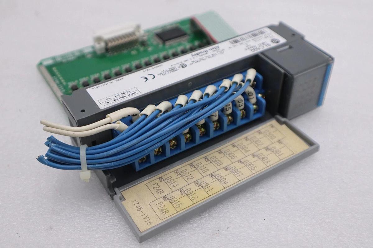 Used ALLEN BRADEY AB 1746-IV16 SLC 500 SERIES C INPUT MODULE STK K-86-D