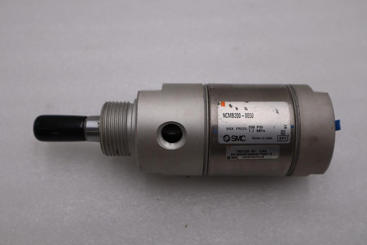 Used SMC NCMB200-0500 AIR CYLINDER SERIES NCM STOCK H1278A