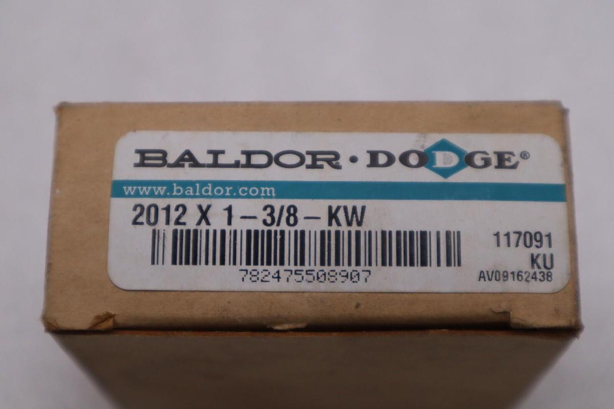 LOT OF 2 - DODGE 2012 x 1-3/8-KW Taper Lock Bushing STOCK H317A