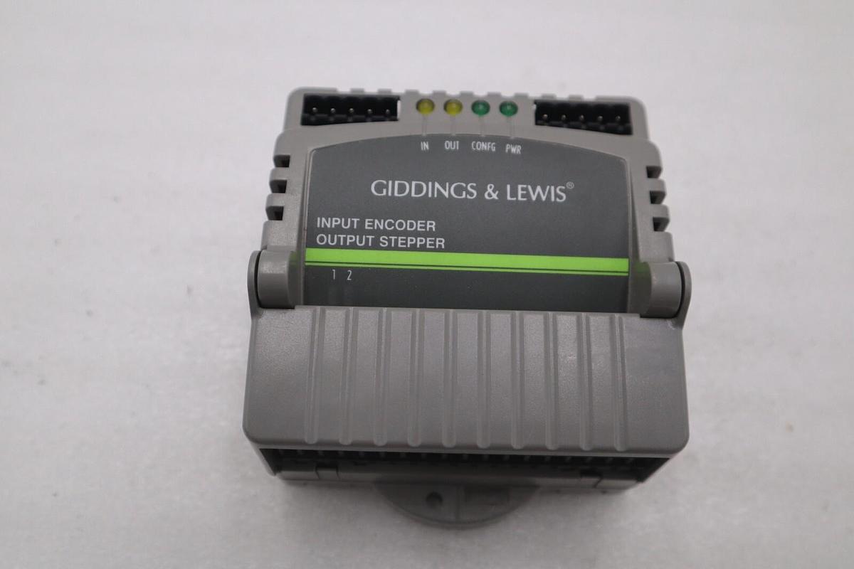 Used GIDDINGS & LEWIS M.1017.3143 R5 STEPPER OUTPUT ENCODER INPUT STOCK 655-D