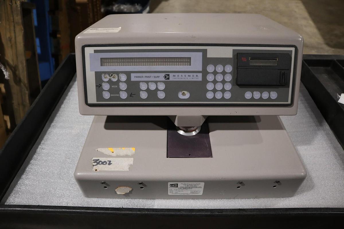 Used Parker Print - Surf Messmer Buchel Smoothness Paper Tester #S-589