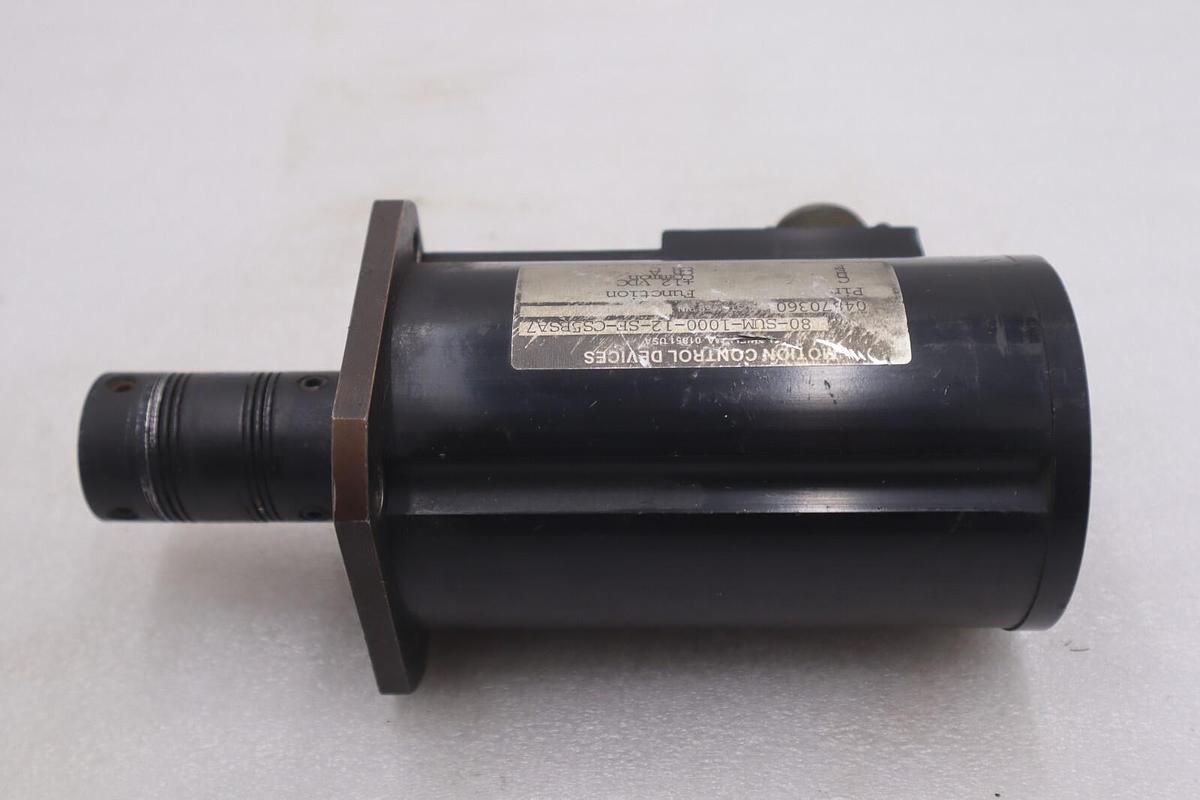 Used MOTION CONTROL DEVICES 80-SUM-1000-12-SE-CS5BSA7 ENCODER STOCK #K-3727