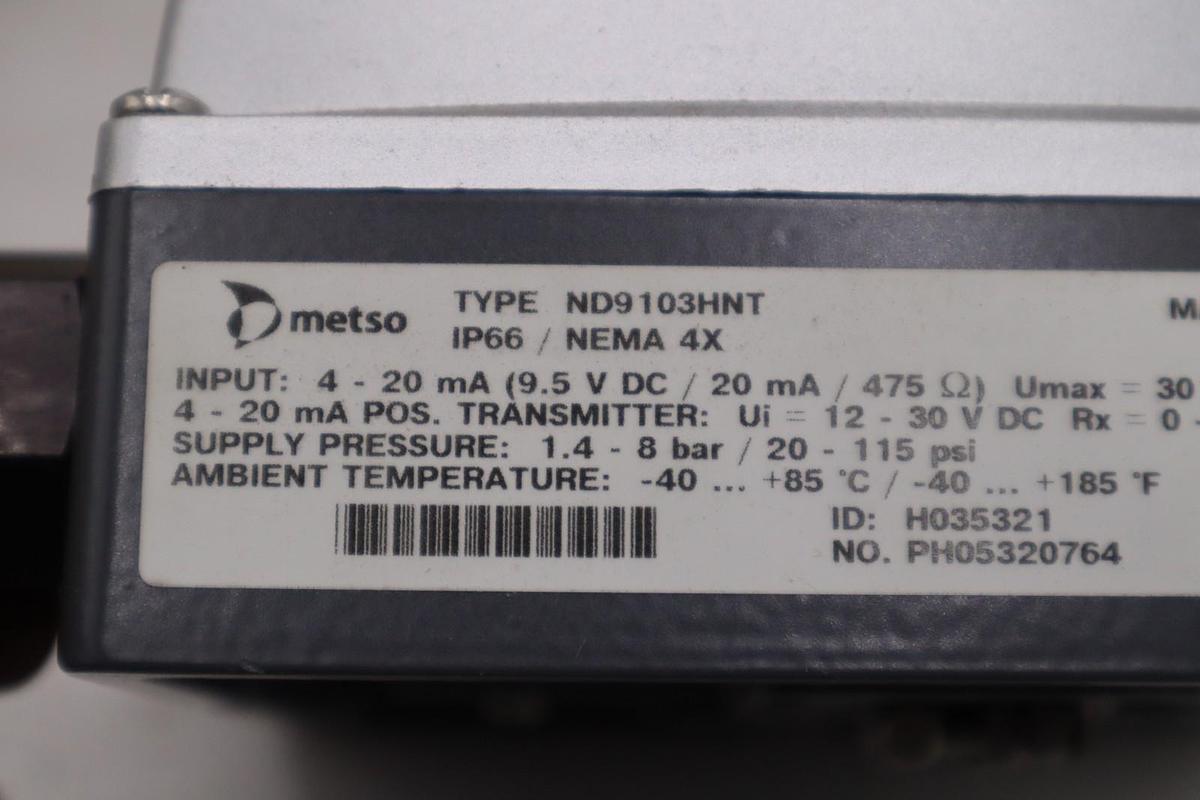 Valmet ND9103HNT Intelligent Valve Controller 30VDC - STOCK GF-378