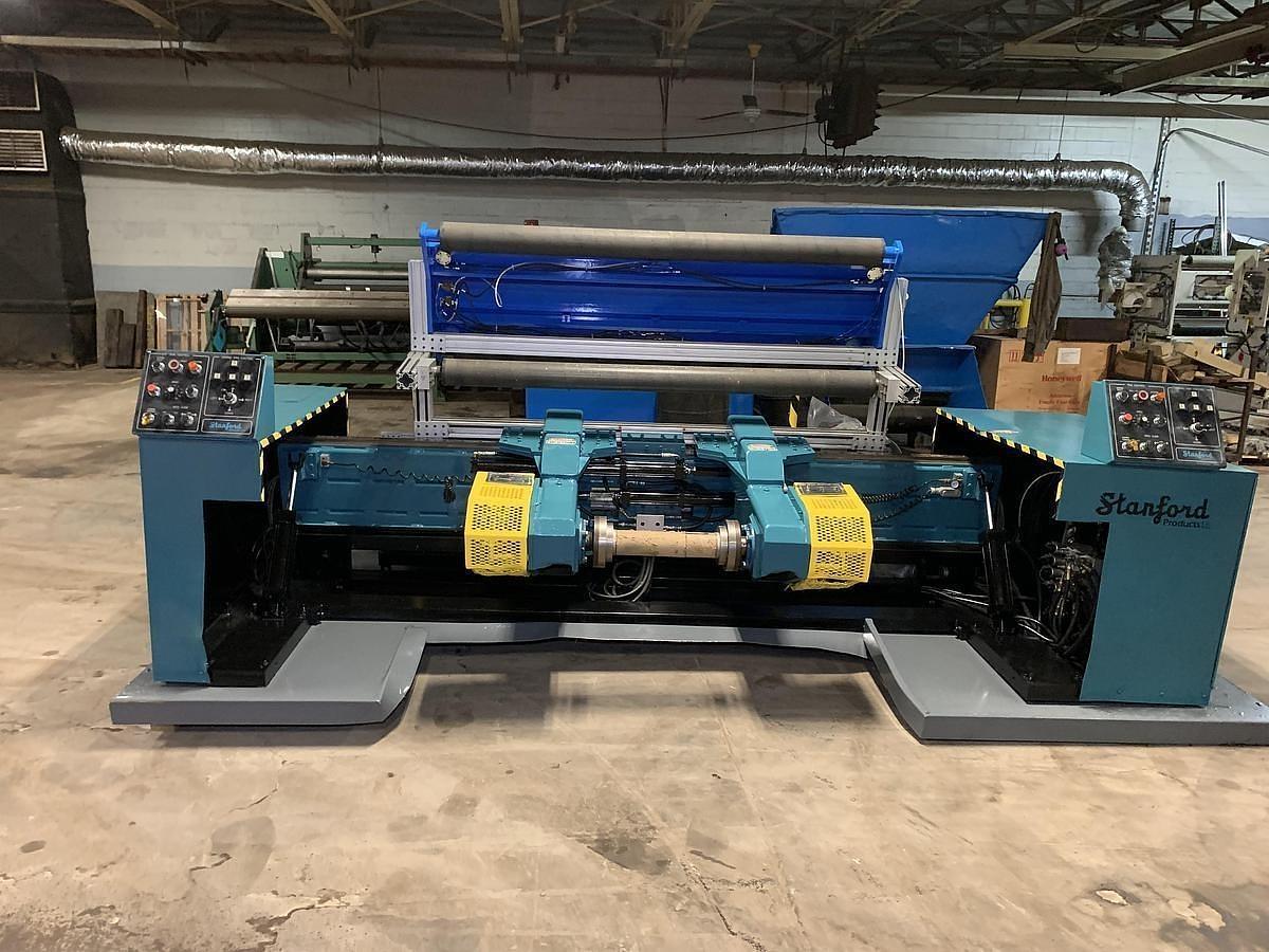 Used 62" STANFORD DUPLEX SLITTER REWINDER MODEL 2038-RT