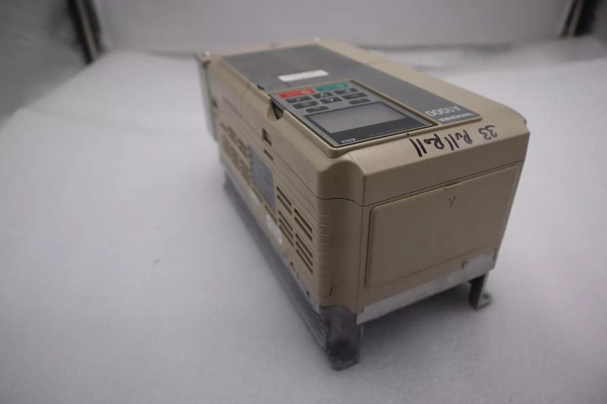 Used YASKAWA ELECTRIC CIMR-AU4A0004FAA / CIMRAU4A0004FAA REV E VFD DRIVE STOCK 2275-A