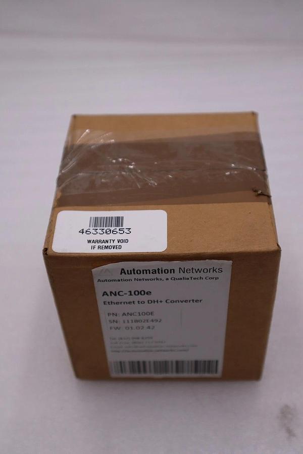 NEW IN BOX AUTOMATION NETWORKS ANC-100E ETHERNET TO DH+ CONVERTER STOCK H1025