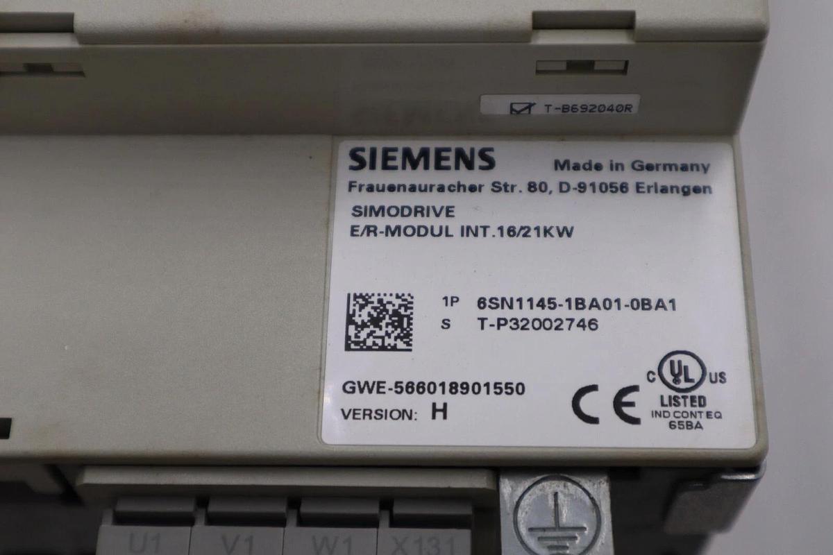 Used NEW IN BOX Siemens 6SN1145-1BA01-0BA1 IR Module 16/21kW STOCK H809
