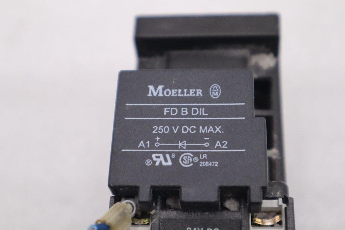 Used Moeller DIL00M-G CONTACTOR 20 AMP 3 POLE STOCK L-459C