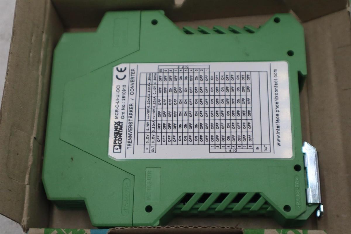 New Phoenix MCR-C-UI-UI-DCI Isolation Amplifier STOCK GF840A