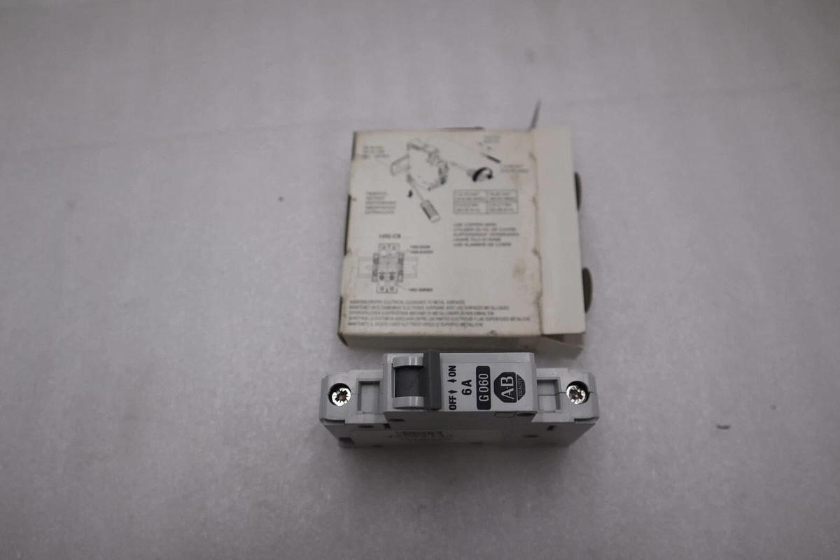 Used NEW IN BOX ALLEN BRADLEY 1492-CB1G060 SER. C 277VAC 6A STOCK H325A