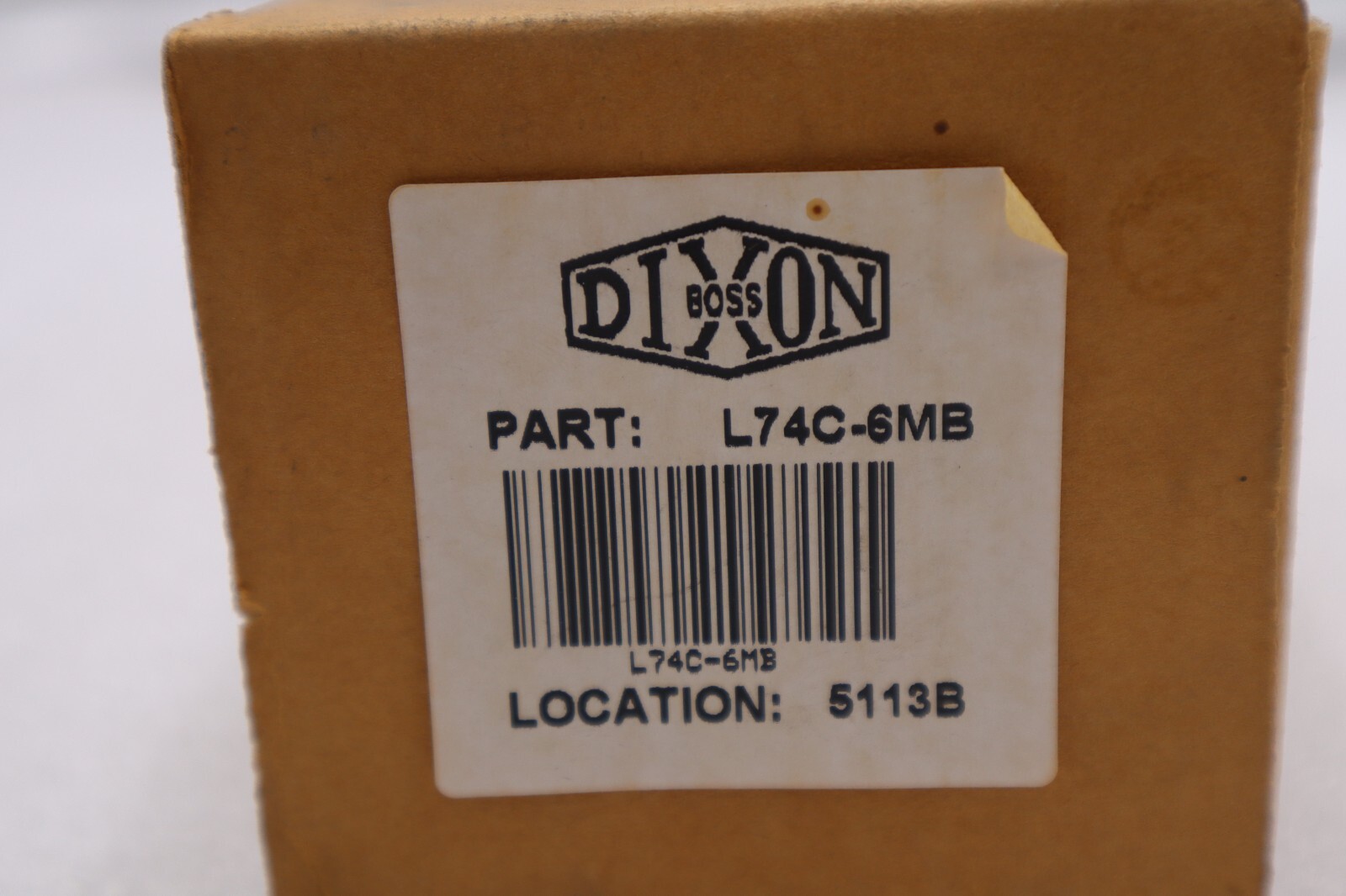 Used DIXON L74C-6MB OIL FOG LUBRICATOR STOCK #3049