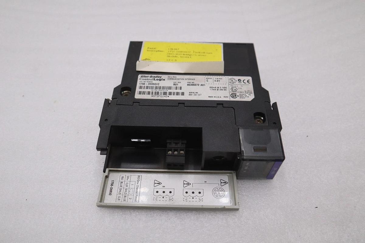 Used ALLEN BRADLEY 1756-DHRIO PLC MODULE AB STOCK K2998CC