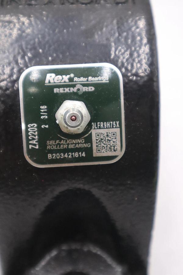 Used REXNORD ZA2203 ROLLER BEARING NEW UNIT STOCK H1074