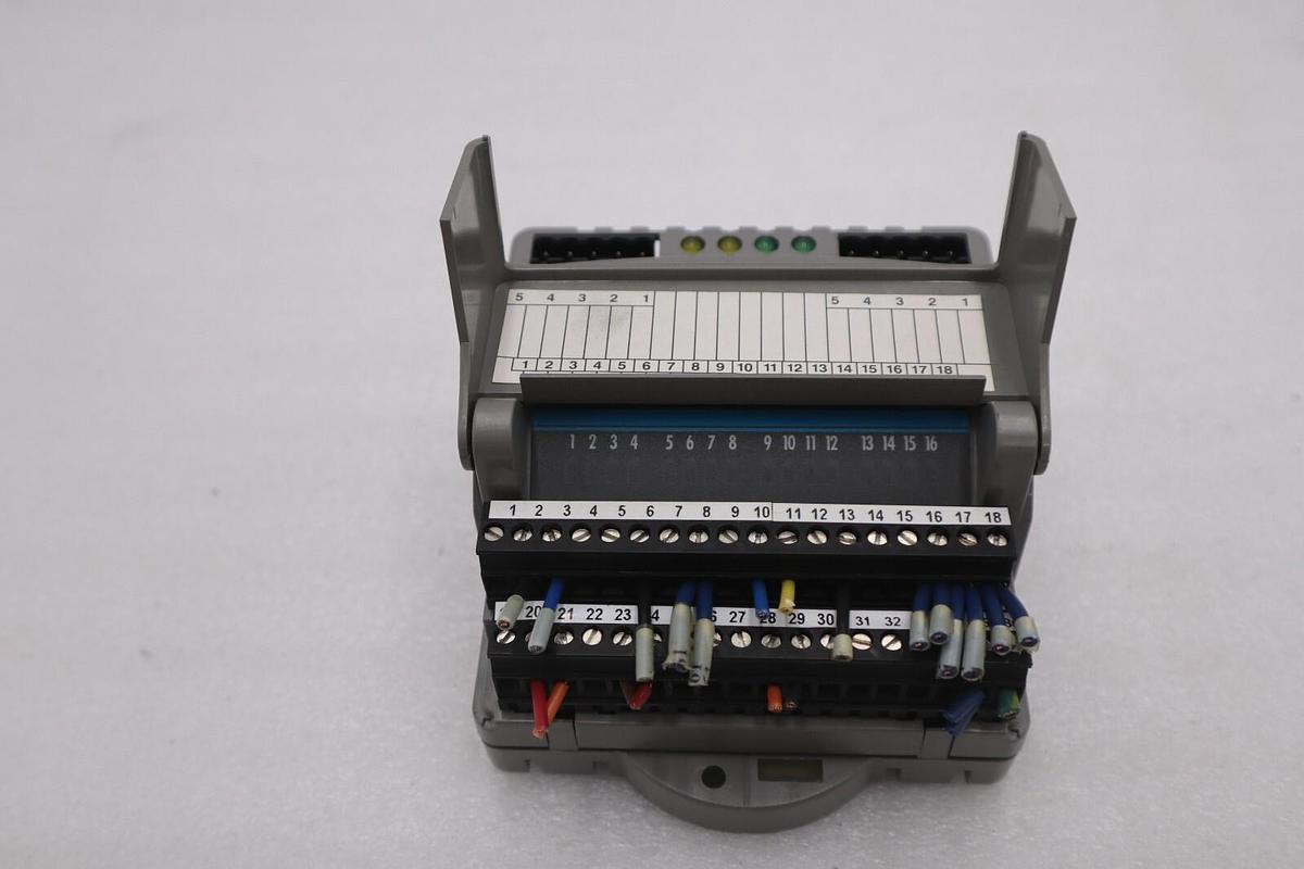 Used GIDDINGS & LEWIS M.1300.7372 R1 Input Module 24VDC SINK/SOURCE STOCK 639-D