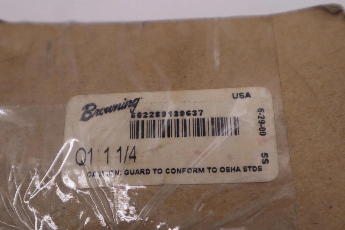 BROWNING Q1 1-1/4 SPLIT TAPER BUSHING SINTERED STEEL STOCK B-1134