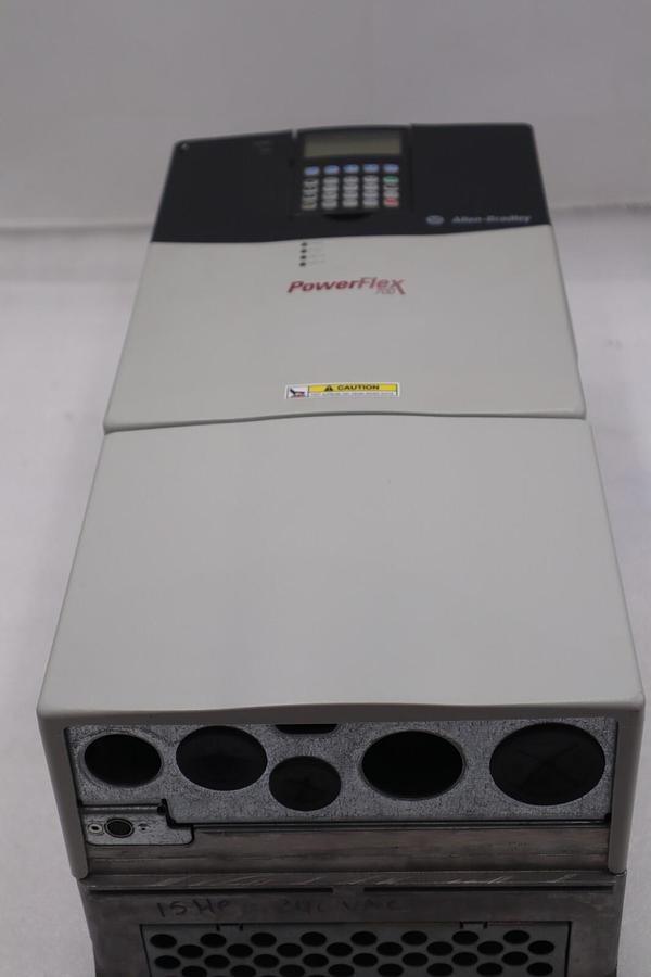 Used ALLEN BRADLEY VFD 20BB052A3AYNBNC0 SER B AC DRIVE POWERFLEX 700 20 HP STK 313-A