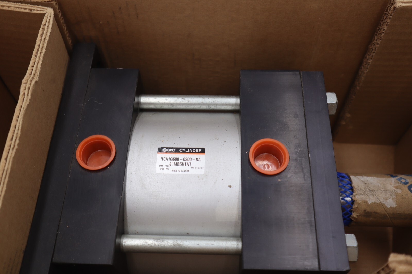 Used SMC CYLINDER NCA1G600-0200-XA #1718-A