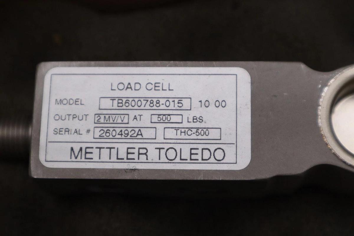 Used NEW METTLER TOLEDO TB600788-015/ TB600788015 LOAD CELL 500LB STOCK H448