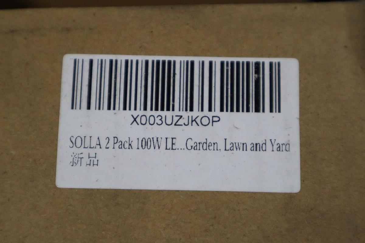 SOLLAR IP66 Waterproof 100W LED Flood Lights - STOCK 1929CC
