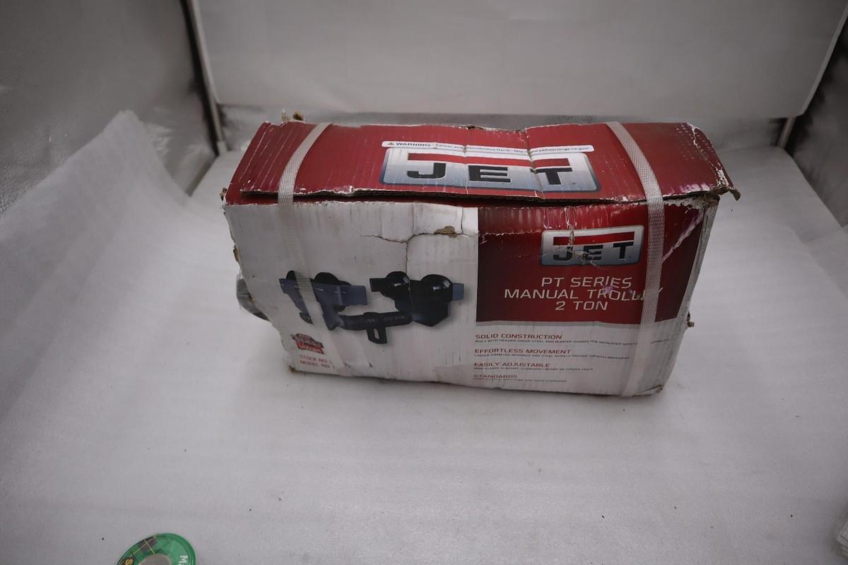 JET 252020 2-PT Adjustable Trolley PT Series 2 Ton - STOCK HP192