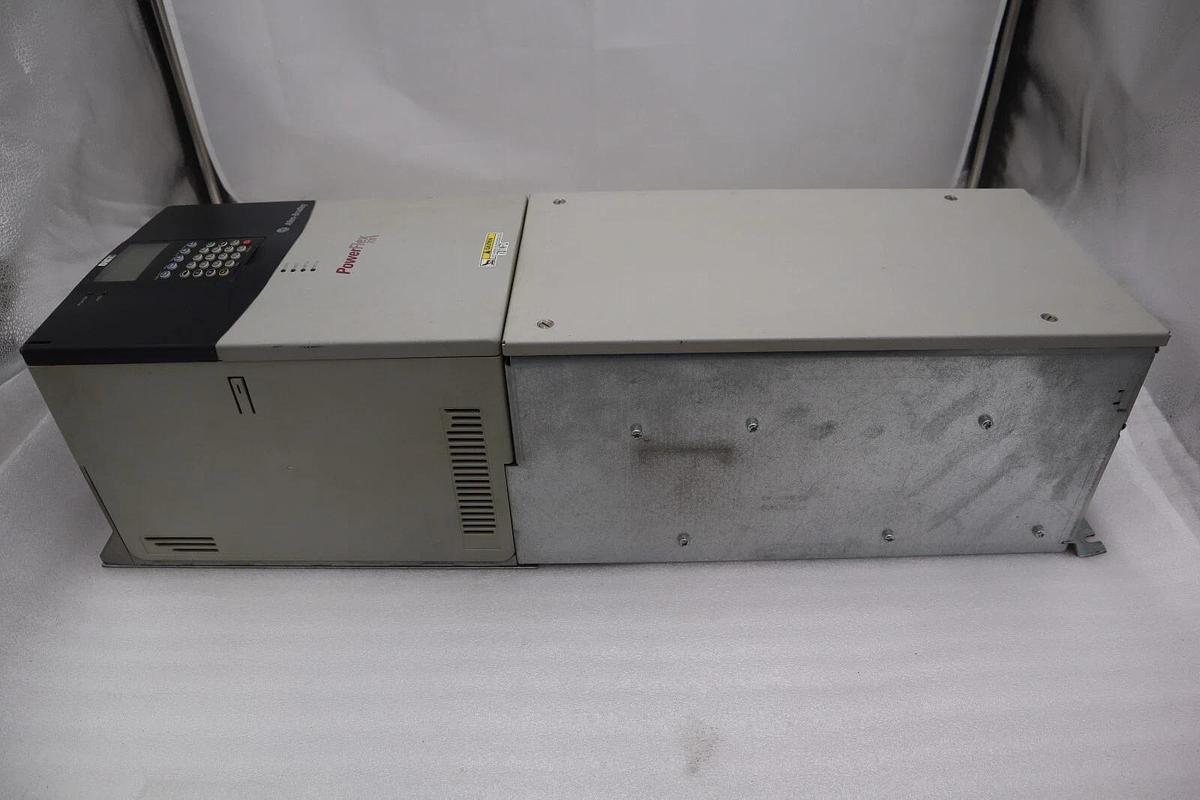 Used ALLEN BRADLEY 20BD077A0AYNANC0 AC DRIVE POWERFLEX 700 480V AC 60 HZ 60 HP #2109C