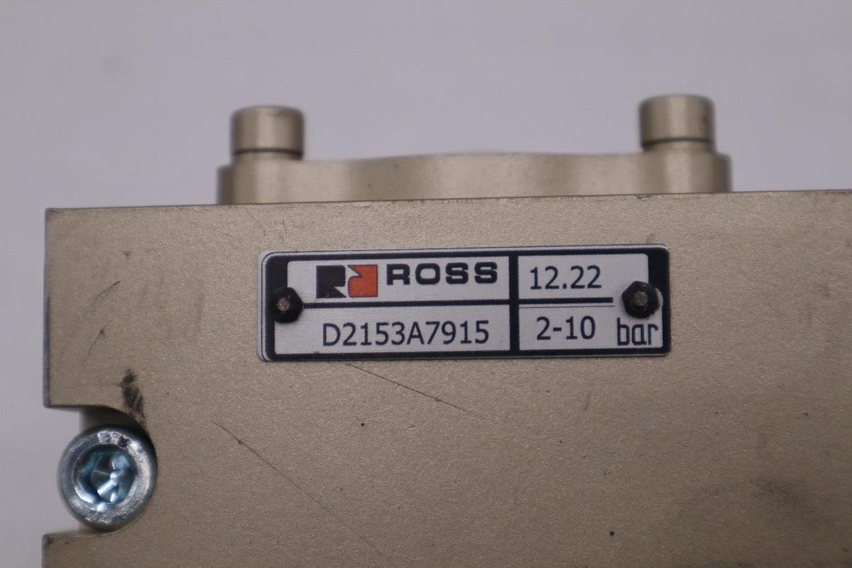Used SURPLUS NEVER USED ROSS CONTROLS D2153A7915 / D2153A7915 STOCK H154A