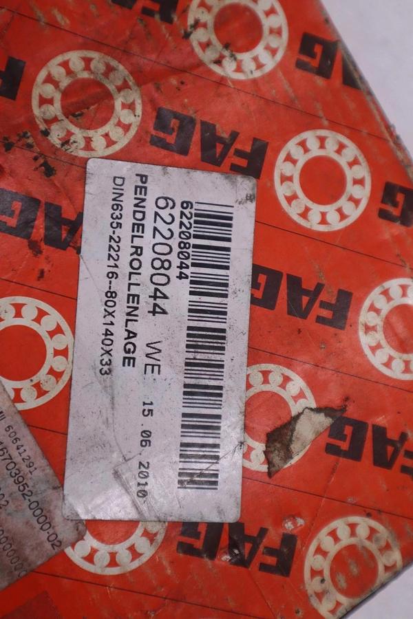 Used NEW FAG (Schaeffler) 22216-E1 Spherical Roller Bearing STOCK L220CC