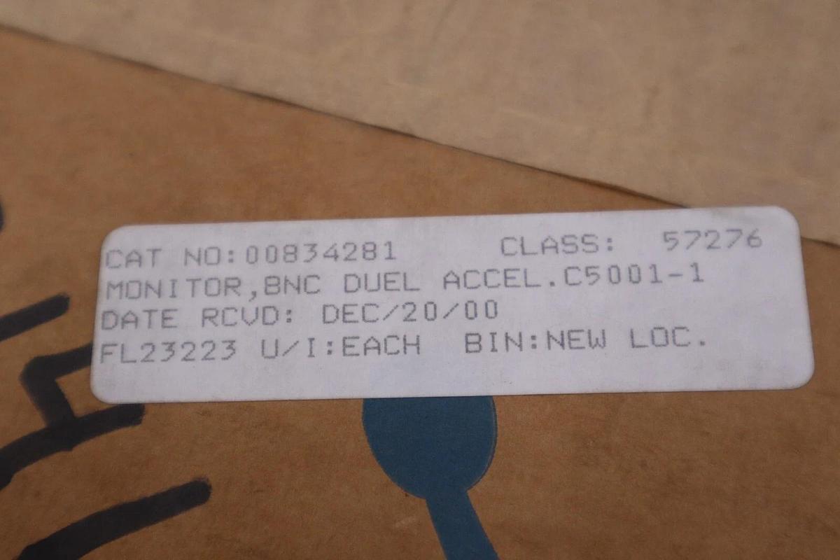 Used Bently Nevada Dual Accelerometer Monitor 3300/25-01-XX-XX-00-00-03-00 PLC STK G4