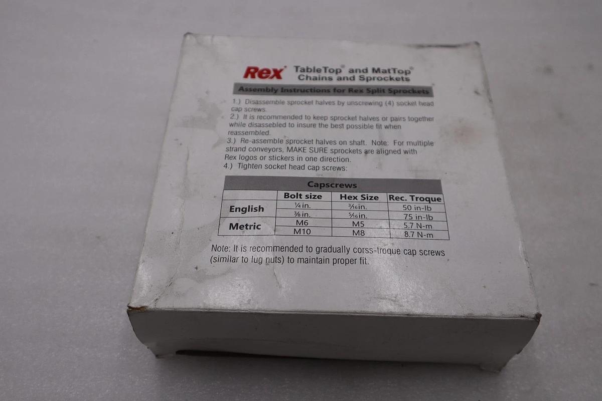 Used NEW REXNORD NS7700-21T_2-1/2IN_S_PA _ADAPT/ 10028593 SPROCKET STOCK H1563
