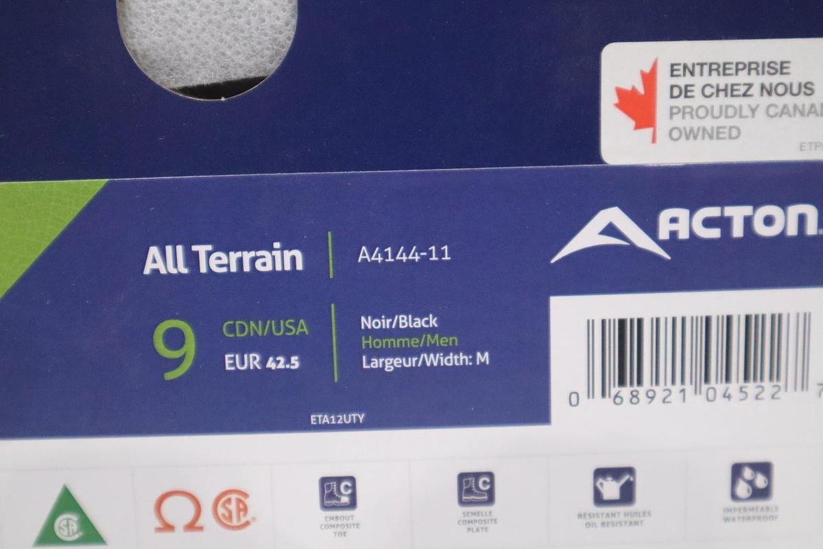 ACTION All Terrain 15" Composite Toe Rubber Work Boots A4144-11 - STOCK GF946