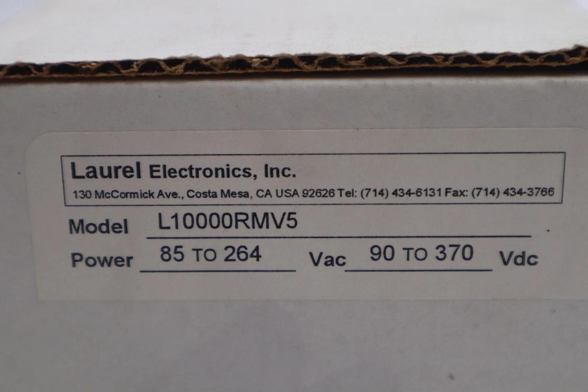 Used Laurel Electronics Laureate™ L1000/L2000 Digital Panel Meter l10000rmv5 #2207A