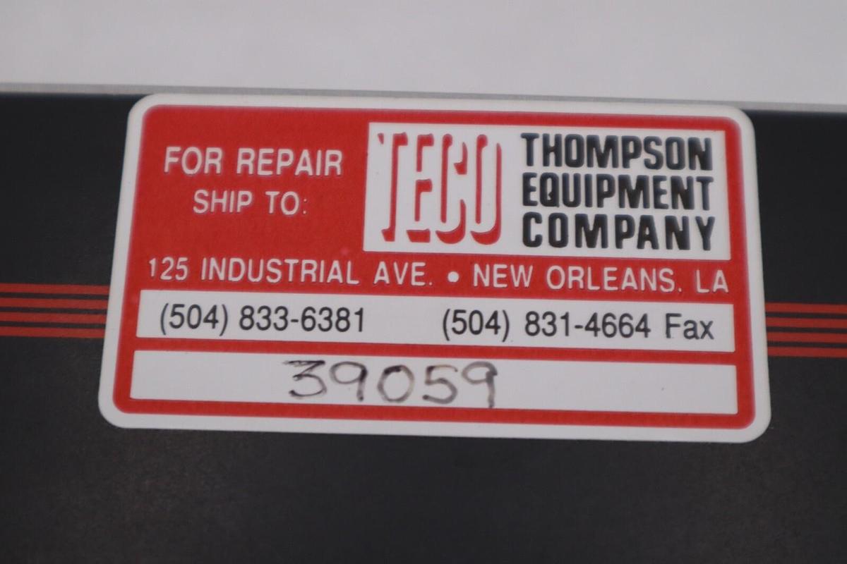 Used NEW TECO-WESTINGHOUSE F8000B001 MICROPROCESSOR TESTER STOCK G756A