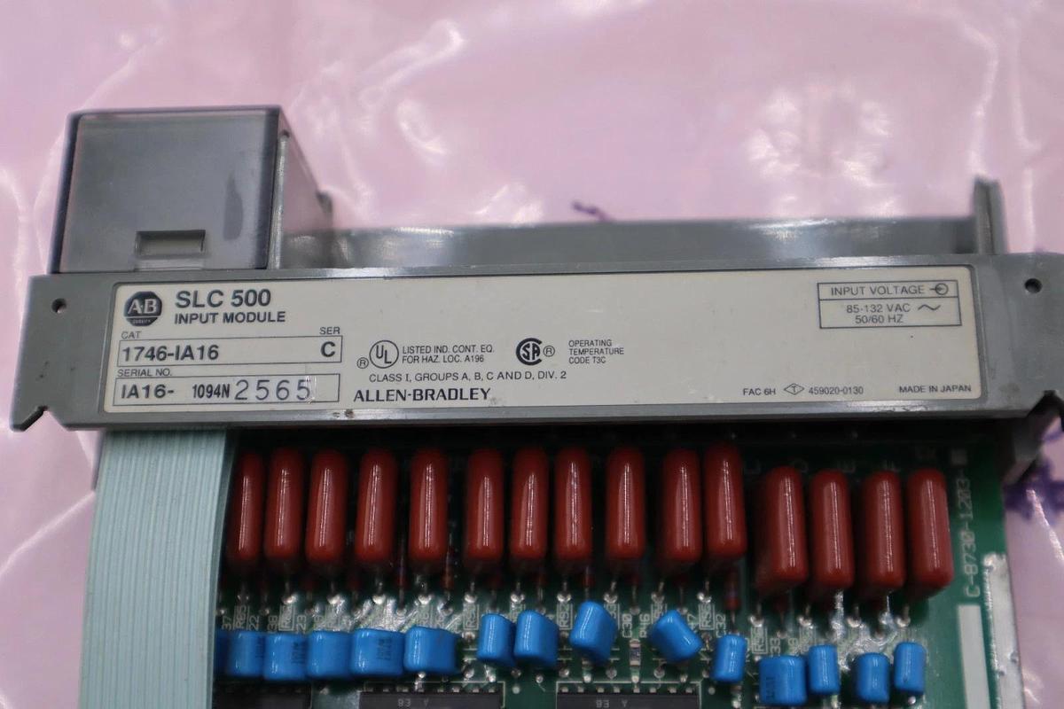 Used Allen Bradley 1756-IA16/C PLC Processor Module AB STOCK H952A