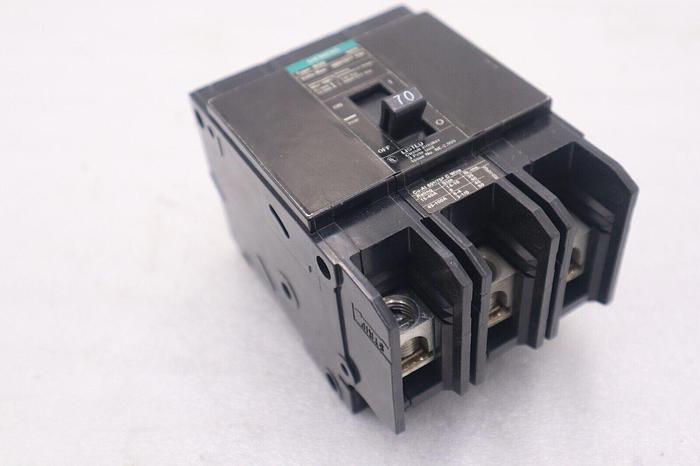Used Siemens BQD340 40 Amp 480Y/277 VAC 3 Pole BQD Bolt on Circuit Breaker STK B-1495
