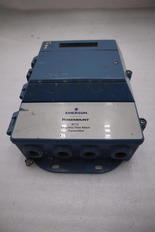 Used Emerson Rosemount 8712 Transmitter Magnetic Flowmeter 8712EMR1A1M4 STOCK H1893