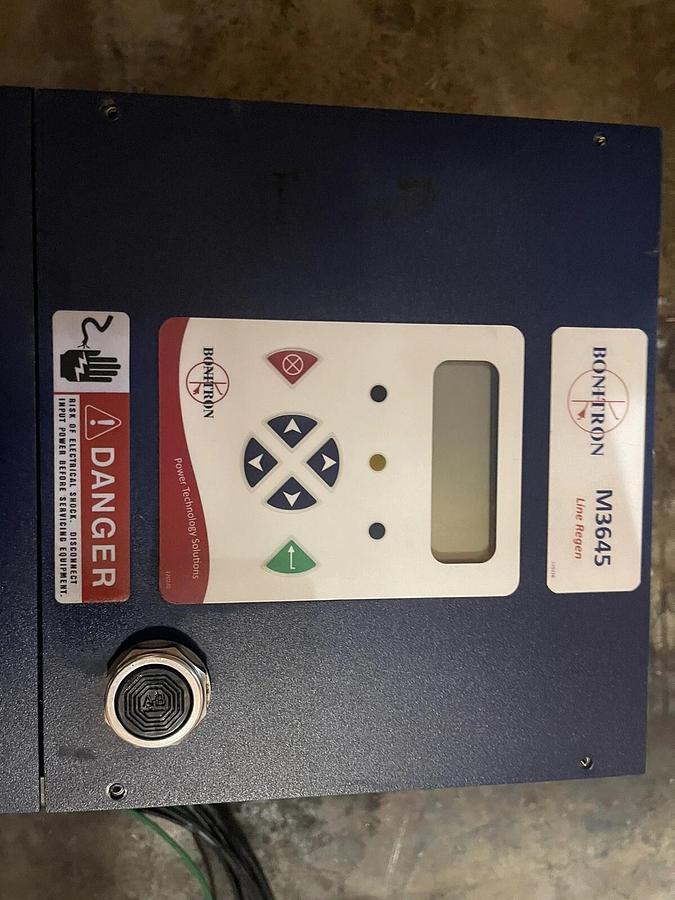 NEW BONITRON M3645-H030-M10-D / M3645H030M10D LINE REGEN 30 HP STOCK 3337