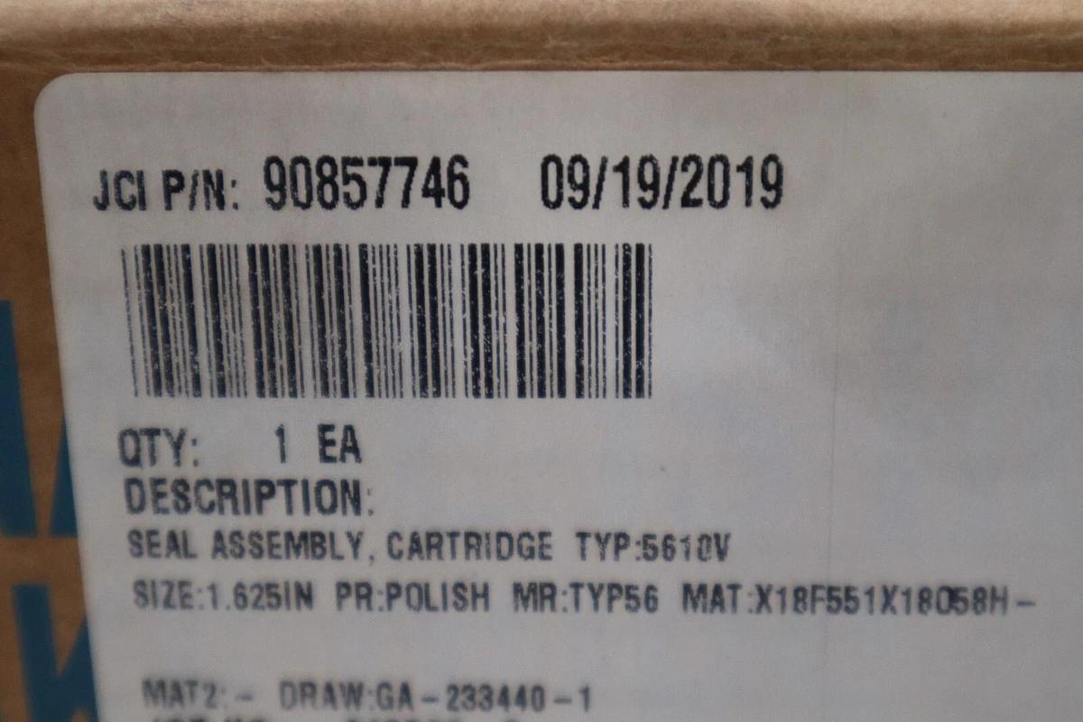 NEW IN BOX John Crane 5610V  SIZE 1.625IN STOCK 5932