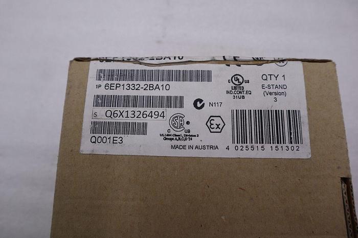 NEW Siemens 6EP1332-2BA10 SITOP SMART Power Supply STOCK B-1447
