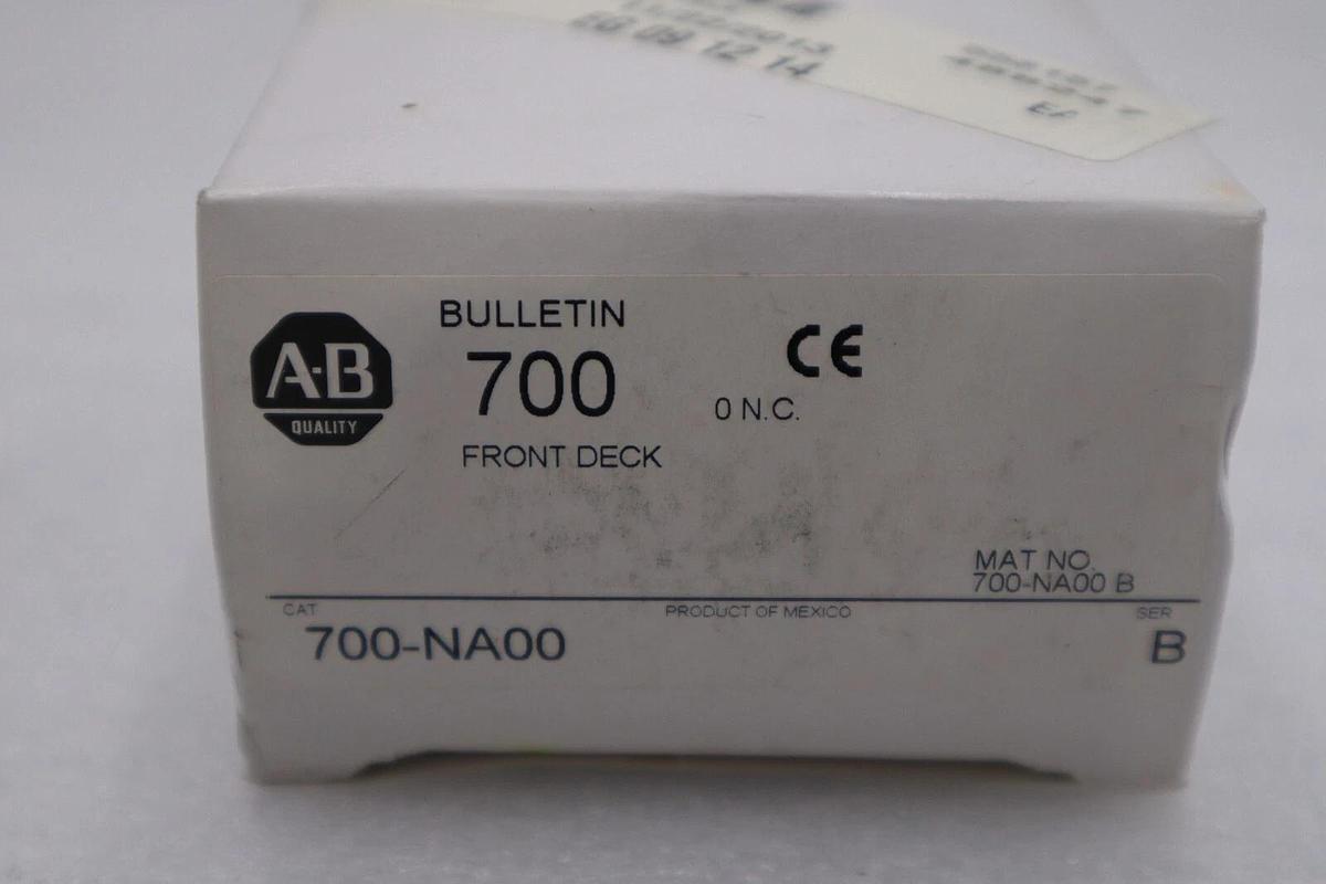 NEW OPEN BOX AB Allen-Bradley Front Deck Contact Block Ser.B 700-NA00 STK G965A