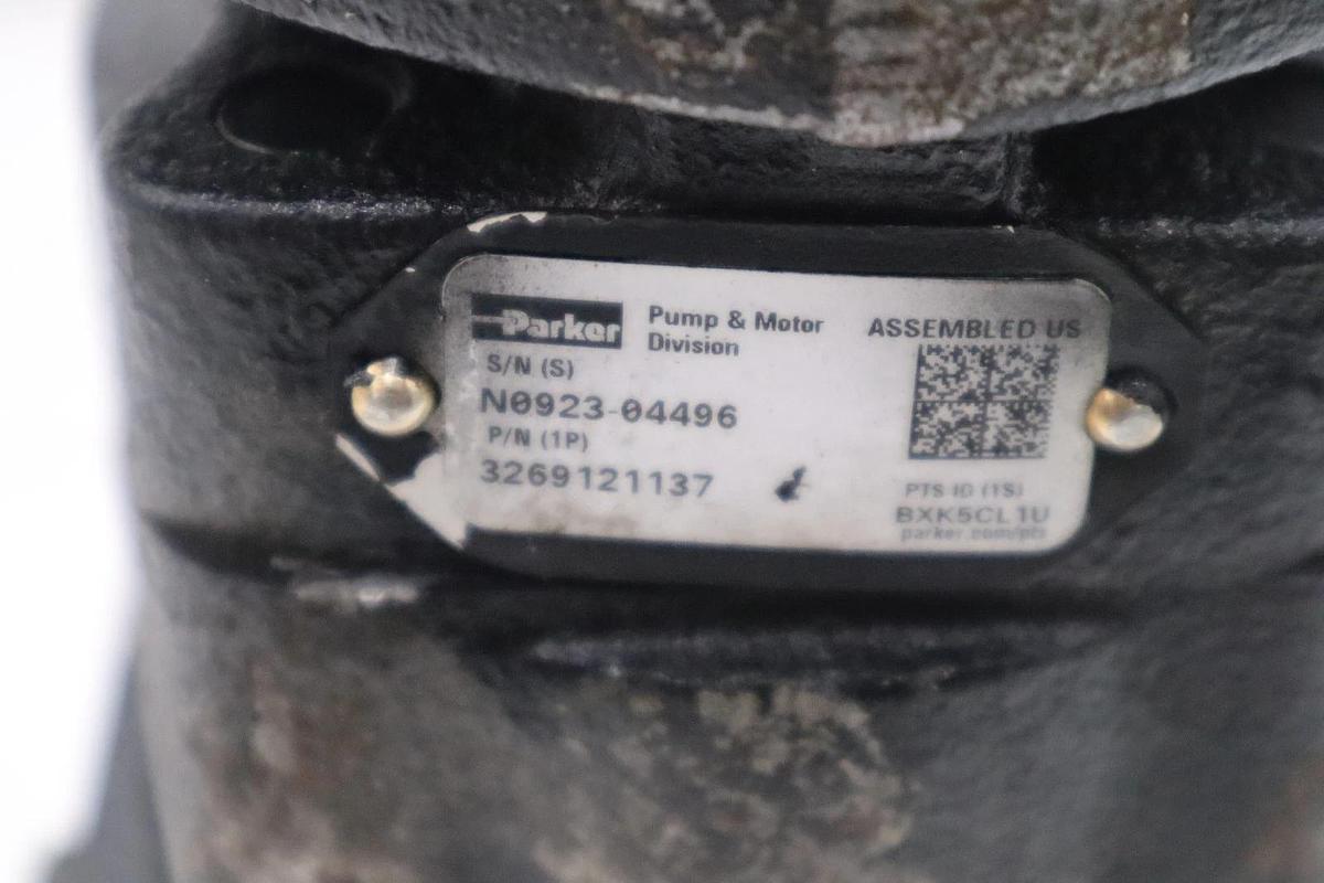 Used 3269121137 Parker Commercial Intertech Gear Pump STOCK H1836